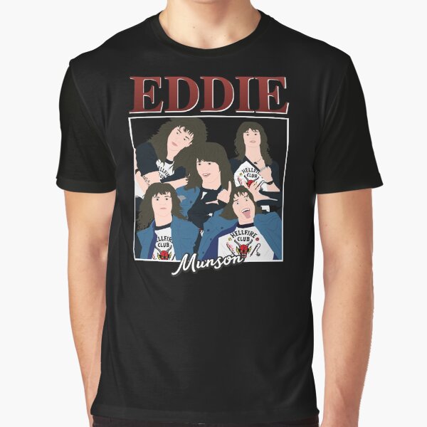 Item preview, Eddie Munson 90s Stranger Things Netflix designed and sold by KamiTrendz.