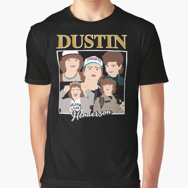 Item preview, Dustin Henderson 90's Stranger Things Netflix designed and sold by KamiTrendz.