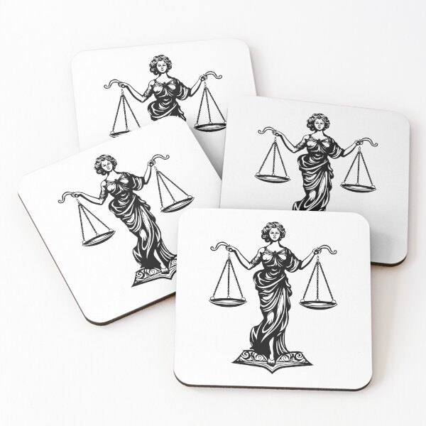 Item preview, Lady Justice Scale Balance Law Judge Symbol Statue Fair designed and sold by inkoutninja.