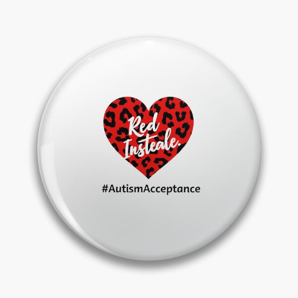 Item preview, Red Instead - Autism Acceptance Advocacy Design designed and sold by haitrieuic96.