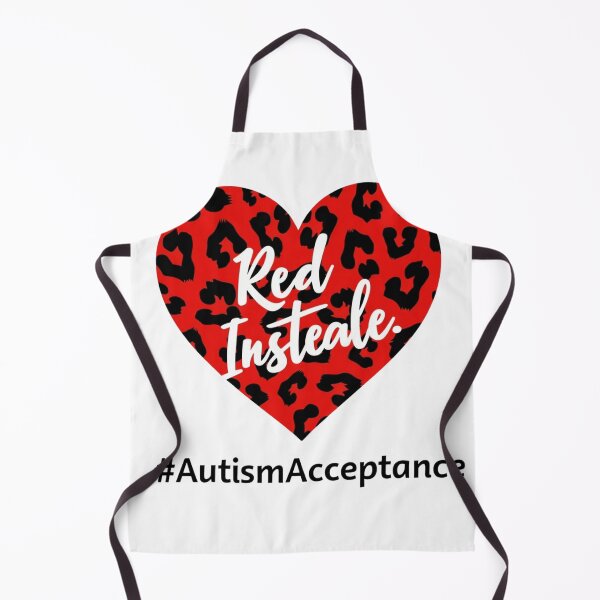 Item preview, Red Instead - Autism Acceptance Advocacy Design designed and sold by haitrieuic96.
