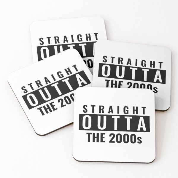 Item preview, Straight Outta the 2000s – Nostalgic Y2K Throwback Design designed and sold by LittleMiddleMomma.