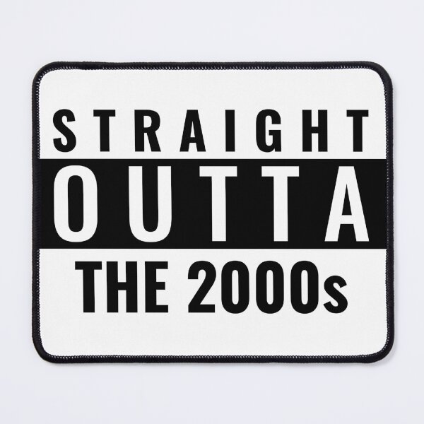 Item preview, Straight Outta the 2000s – Nostalgic Y2K Throwback Design designed and sold by LittleMiddleMomma.