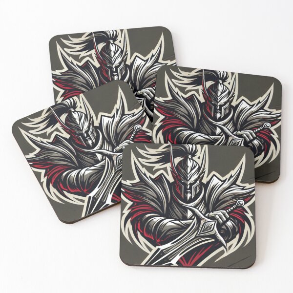 Item preview, Fierce Warrior Logo with Bold Armor Design designed and sold by SAMNagy.
