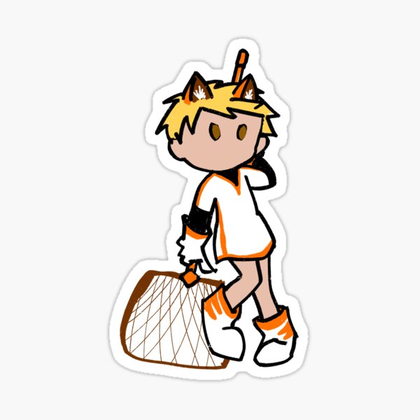 Magical Fox Fighter Andrew! Sticker