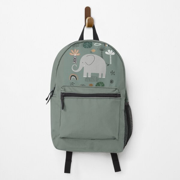 Item preview, Elephant Print, Nursery Wall Art, Safari Nursery Prints, Sage Green Nursery Decor, Animal Illustrations Art by Synplus designed and sold by synplus.