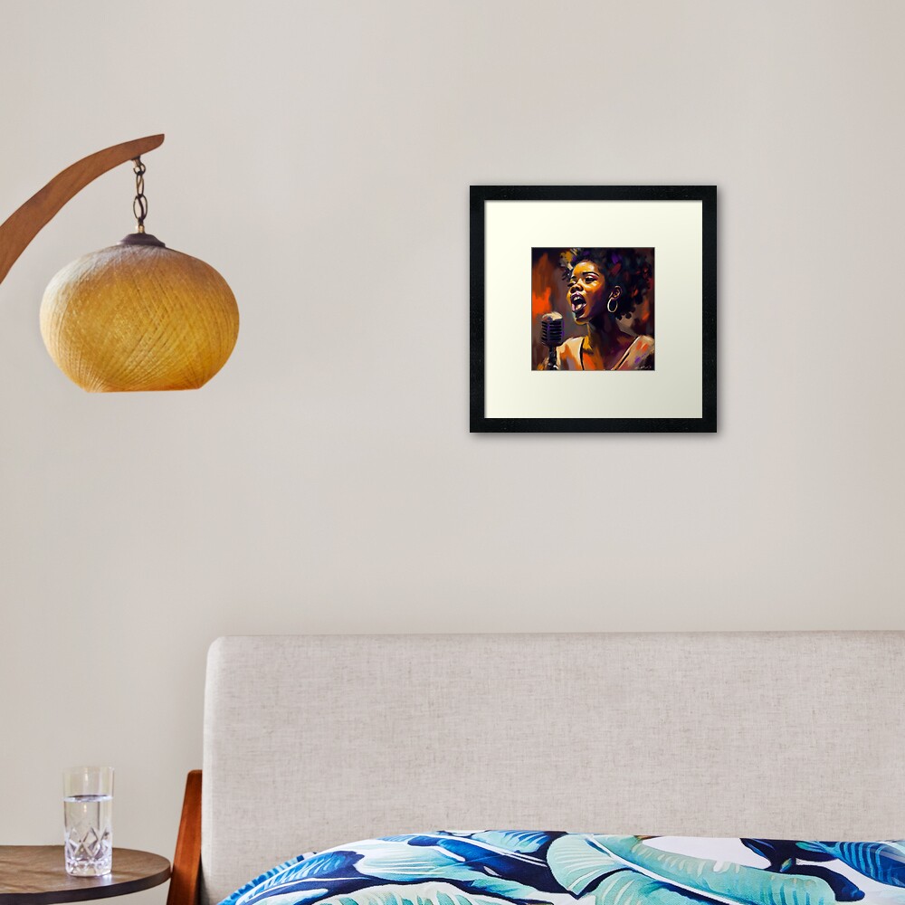 Item preview, Framed Art Print designed and sold by Donnierogersart.