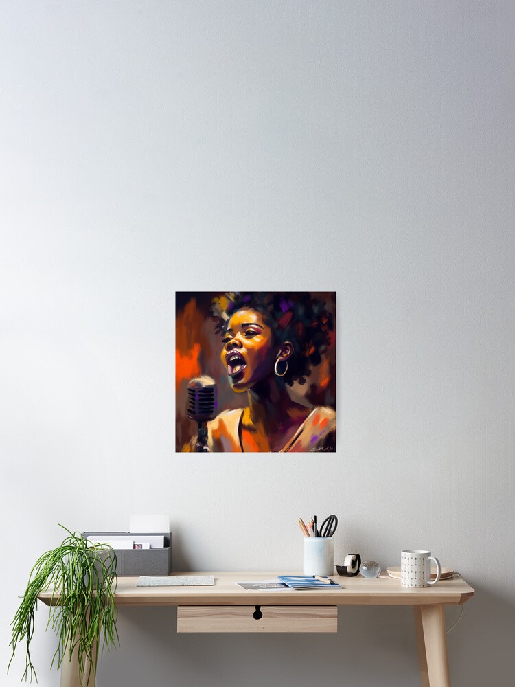 Thumbnail 2 of 3, Poster, Soulful Expressions designed and sold by Donnierogersart.