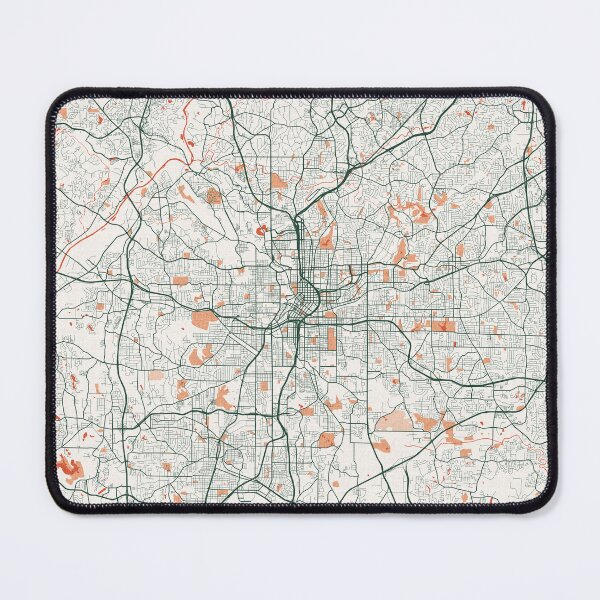 Item preview, Atlanta City Map of Georgia, USA - Bohemian designed and sold by deMAP.