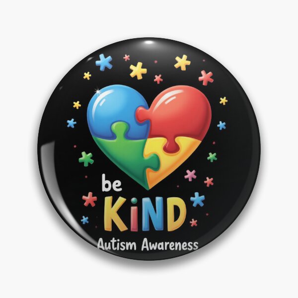 Item preview, Be Kind – Autism Awareness Puzzle Heart Design designed and sold by haitrieuic96.