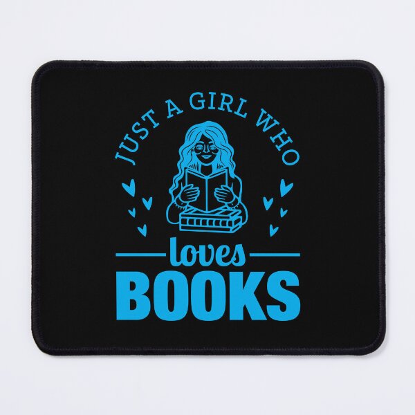Item preview, Just A Girl Who Loves Books designed and sold by CJC Designs.