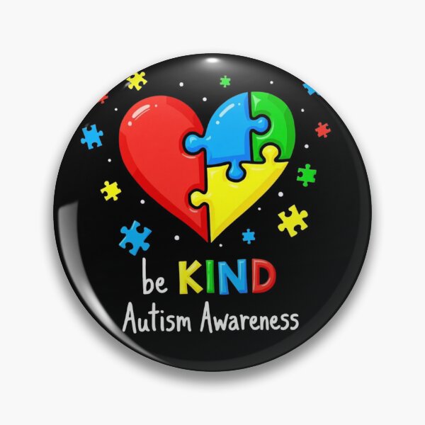Item preview, Be Kind – Autism Awareness Puzzle Heart Design designed and sold by haitrieuic96.