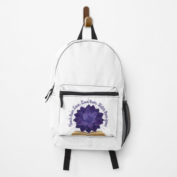 Item preview, Teach them Love, Love them, Watch them grow with Amethyst Crystal Geometric Art designed and sold by ArtDesignTp.