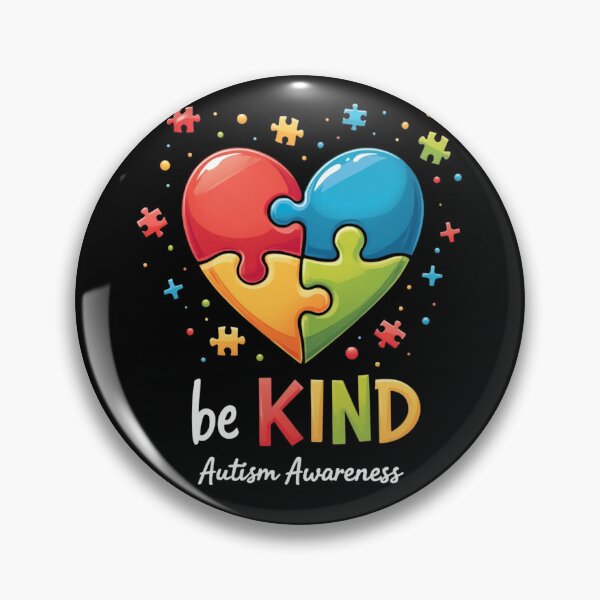 Item preview, Be Kind – Autism Awareness Puzzle Heart Design designed and sold by haitrieuic96.