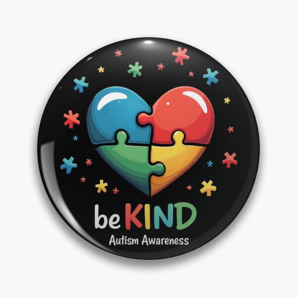 Item preview, Be Kind – Autism Awareness Puzzle Heart Design designed and sold by haitrieuic96.