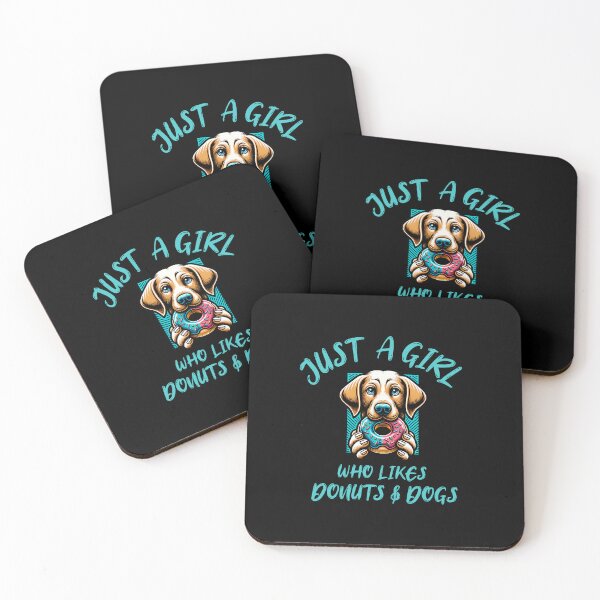 Item preview, Just a Girl Who Likes Donuts and Dogs designed and sold by CJC Designs.