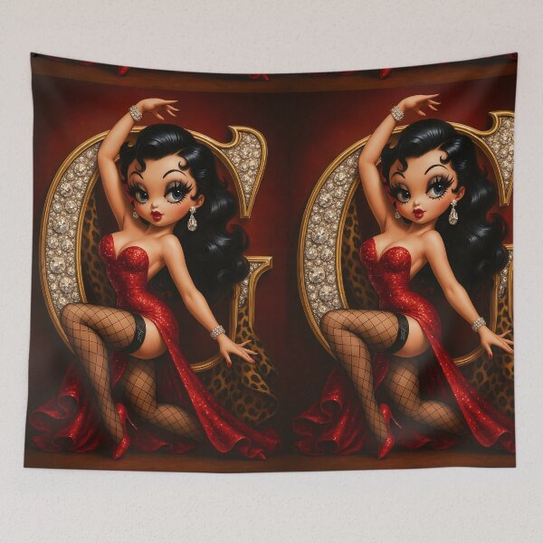 Item preview, Retro Beauty pin up designed and sold by 7Bluedragon (Jane art collection).
