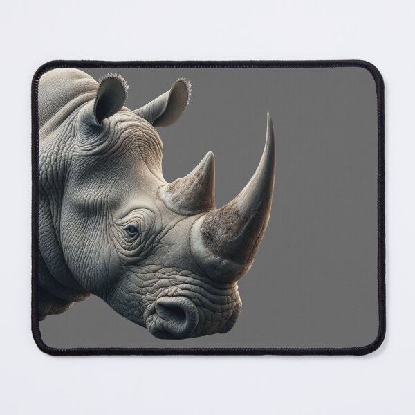 Item preview, RHINOCEROS HEAD (#666666) designed and sold by Marlon Oseguera.