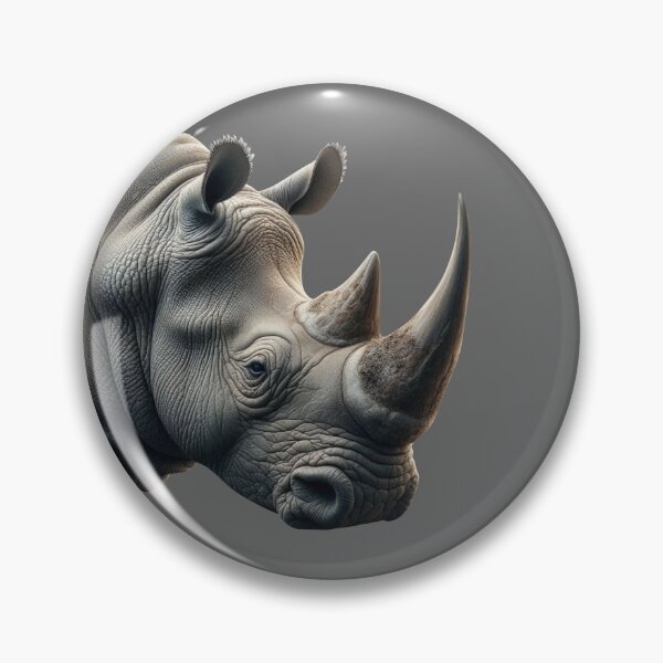 Item preview, RHINOCEROS HEAD (#666666) designed and sold by Marlon Oseguera.