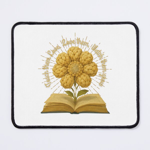 Item preview, Teach them Love, Love them, Watch them grow with Aragonite Crystal Geometric Art designed and sold by ArtDesignTp.