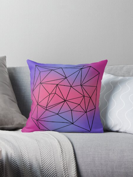Item preview, Pink and Purple Geometric  designed and sold by Script & Scribble .