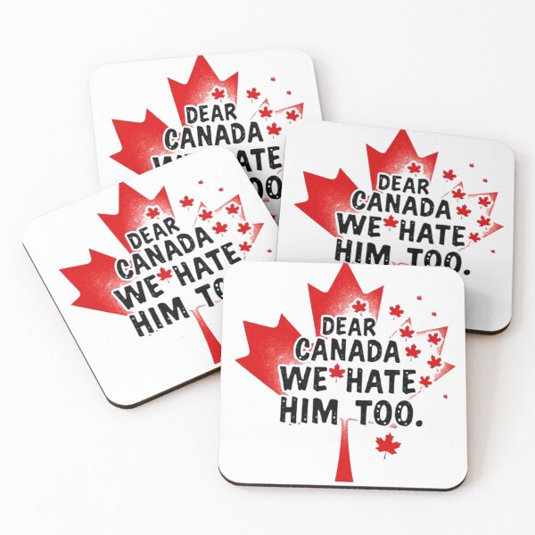 Item preview, Dear Canada – Funny Political Statement Maple Leaf Design designed and sold by haitrieuic96.