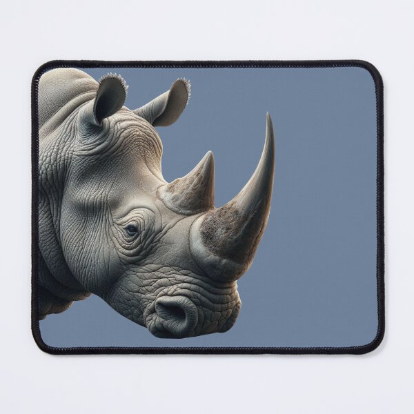 Item preview, RHINOCEROS HEAD (#6B809B) designed and sold by Marlon Oseguera.