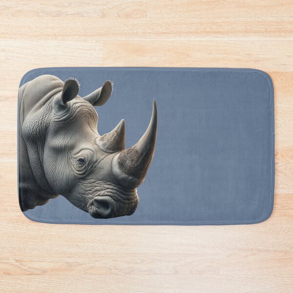 Item preview, RHINOCEROS HEAD (#6B809B) designed and sold by Marlon Oseguera.