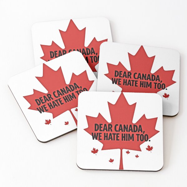 Item preview, Dear Canada – Funny Political Statement Maple Leaf Design designed and sold by haitrieuic96.
