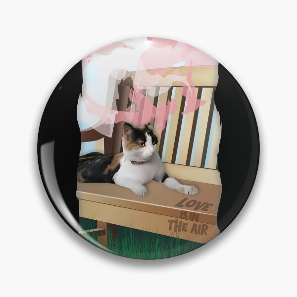 Item preview, Kitten sitting on a chair on the grass designed and sold by Stefy-Infinity.