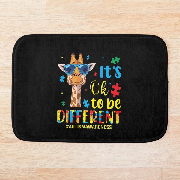Item preview, It's Okay To Be Different Autism Awareness Giraffe Theme designed and sold by CJC Designs.