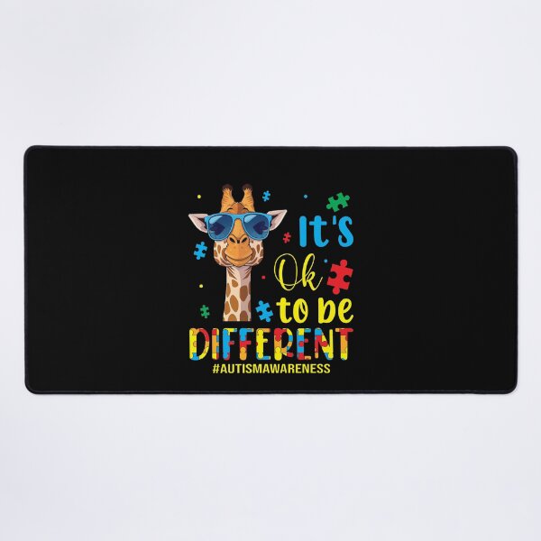 Item preview, It's Okay To Be Different Autism Awareness Giraffe Theme designed and sold by CJC Designs.