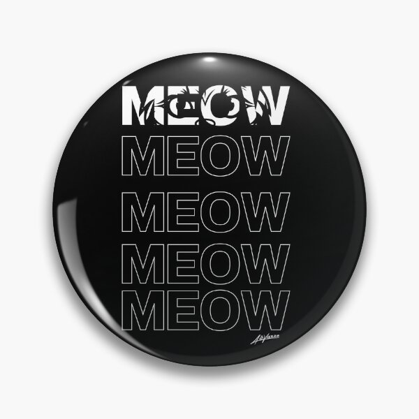 Item preview, MEOW Typography – for cat lovers designed and sold by Abvazzz.
