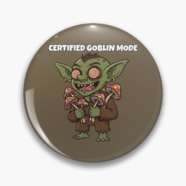 Item preview, Certified Goblin Mode designed and sold by Zamoar.