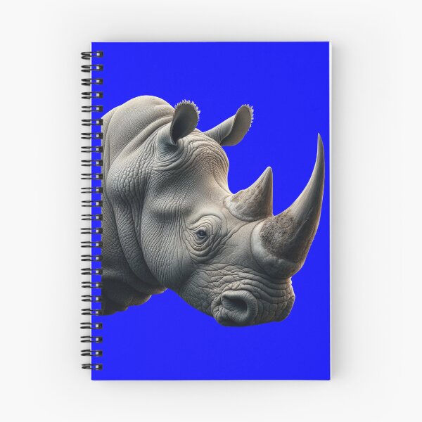 Item preview, RHINOCEROS HEAD (#0000FF) designed and sold by Marlon Oseguera.