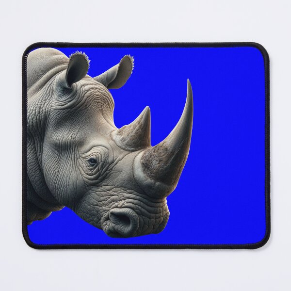 Item preview, RHINOCEROS HEAD (#0000FF) designed and sold by Marlon Oseguera.