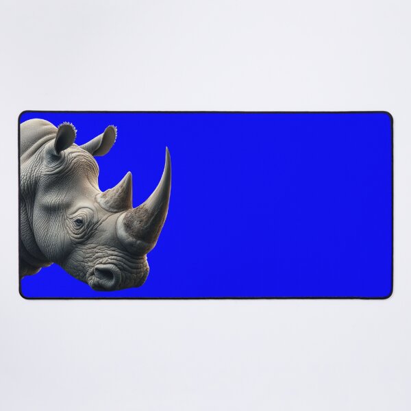 Item preview, RHINOCEROS HEAD (#0000FF) designed and sold by Marlon Oseguera.