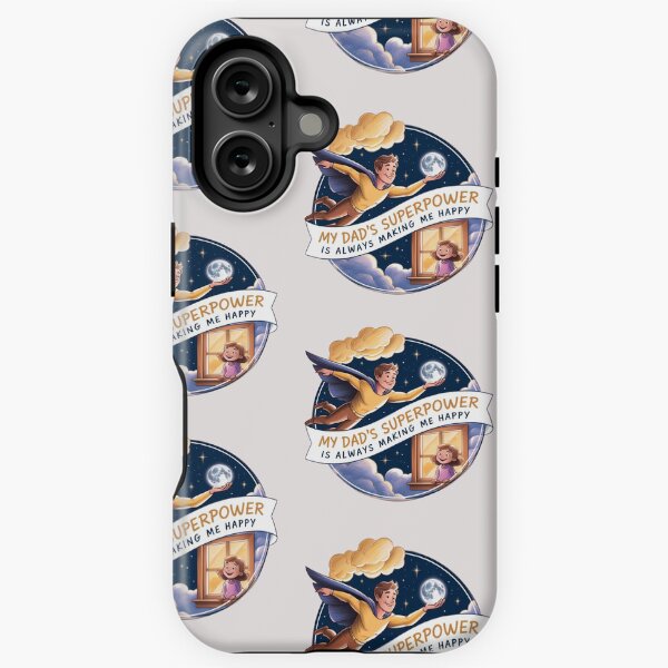 Item preview, Family - Flying Dad and the Magical Moon of Love designed and sold by All Creative Designer.