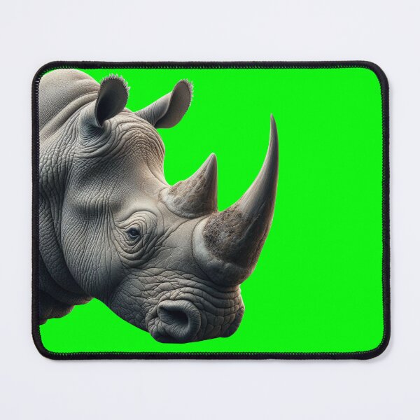 Item preview, RHINOCEROS HEAD (#00FF00) designed and sold by Marlon Oseguera.