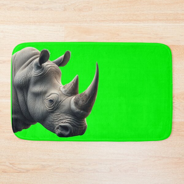 Item preview, RHINOCEROS HEAD (#00FF00) designed and sold by Marlon Oseguera.