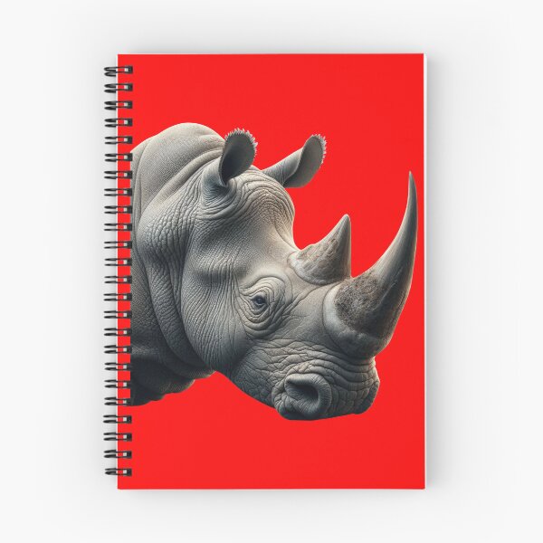 Item preview, RHINOCEROS HEAD (#FF0000) designed and sold by Marlon Oseguera.