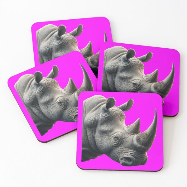 Item preview, RHINOCEROS HEAD (#FF00FF) designed and sold by Marlon Oseguera.
