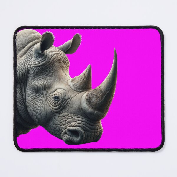 Item preview, RHINOCEROS HEAD (#FF00FF) designed and sold by Marlon Oseguera.