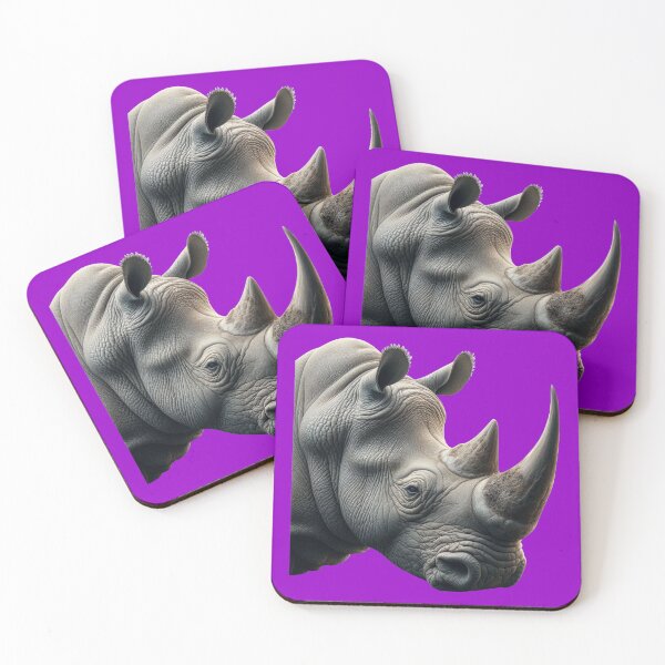 Item preview, RHINOCEROS HEAD (#9900CC) designed and sold by Marlon Oseguera.