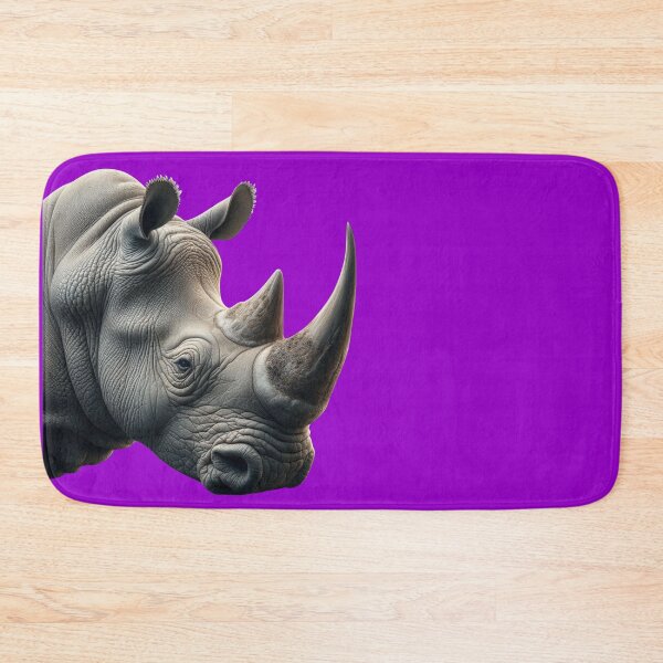 Item preview, RHINOCEROS HEAD (#9900CC) designed and sold by Marlon Oseguera.