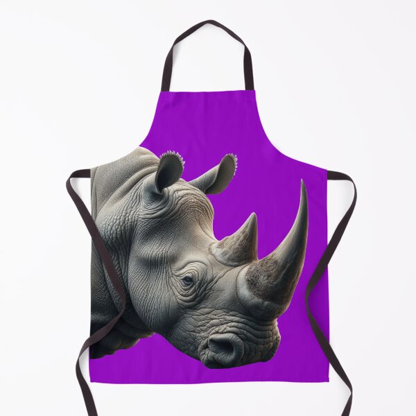 Item preview, RHINOCEROS HEAD (#9900CC) designed and sold by Marlon Oseguera.
