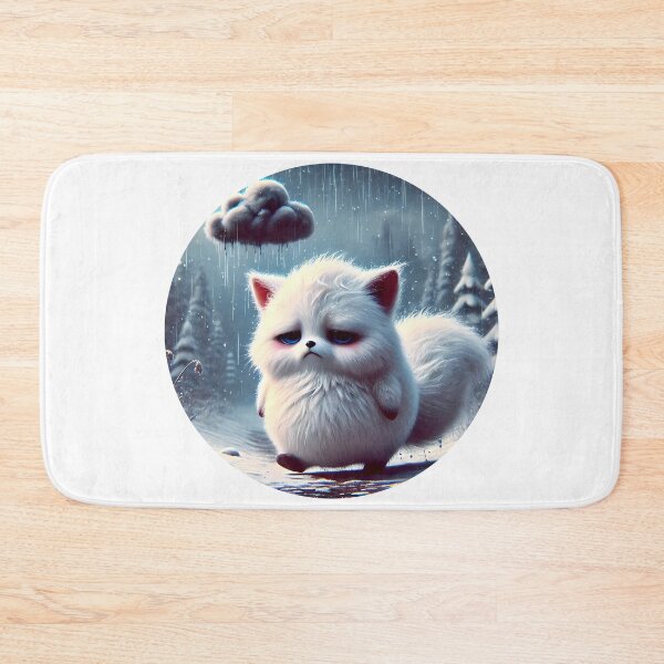 Item preview, Sad Arctic Fox in the Freezing Rain designed and sold by Astralia.