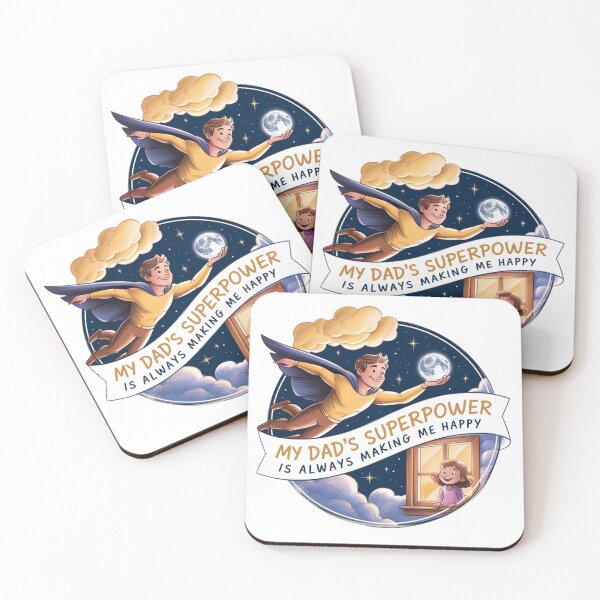 Item preview, Family - Flying Dad and the Magical Moon of Love designed and sold by All Creative Designer.