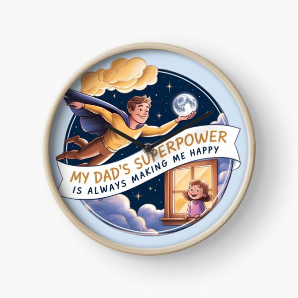 Item preview, Family - Flying Dad and the Magical Moon of Love designed and sold by All Creative Designer.