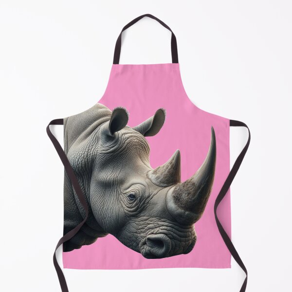Item preview, RHINOCEROS HEAD (#FF99CC) designed and sold by Marlon Oseguera.